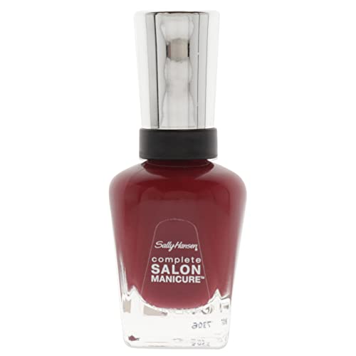 Sally Hansen Complete Salon Manicure Nail Polish, Plum's The Word, 0.5 Fl Oz